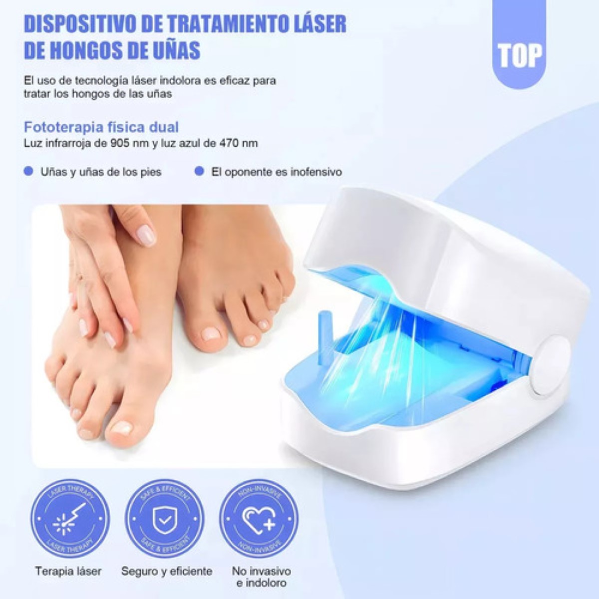 Tratamiento Láser De Hongos En Las Uñas Y Onicomicosis ROSA