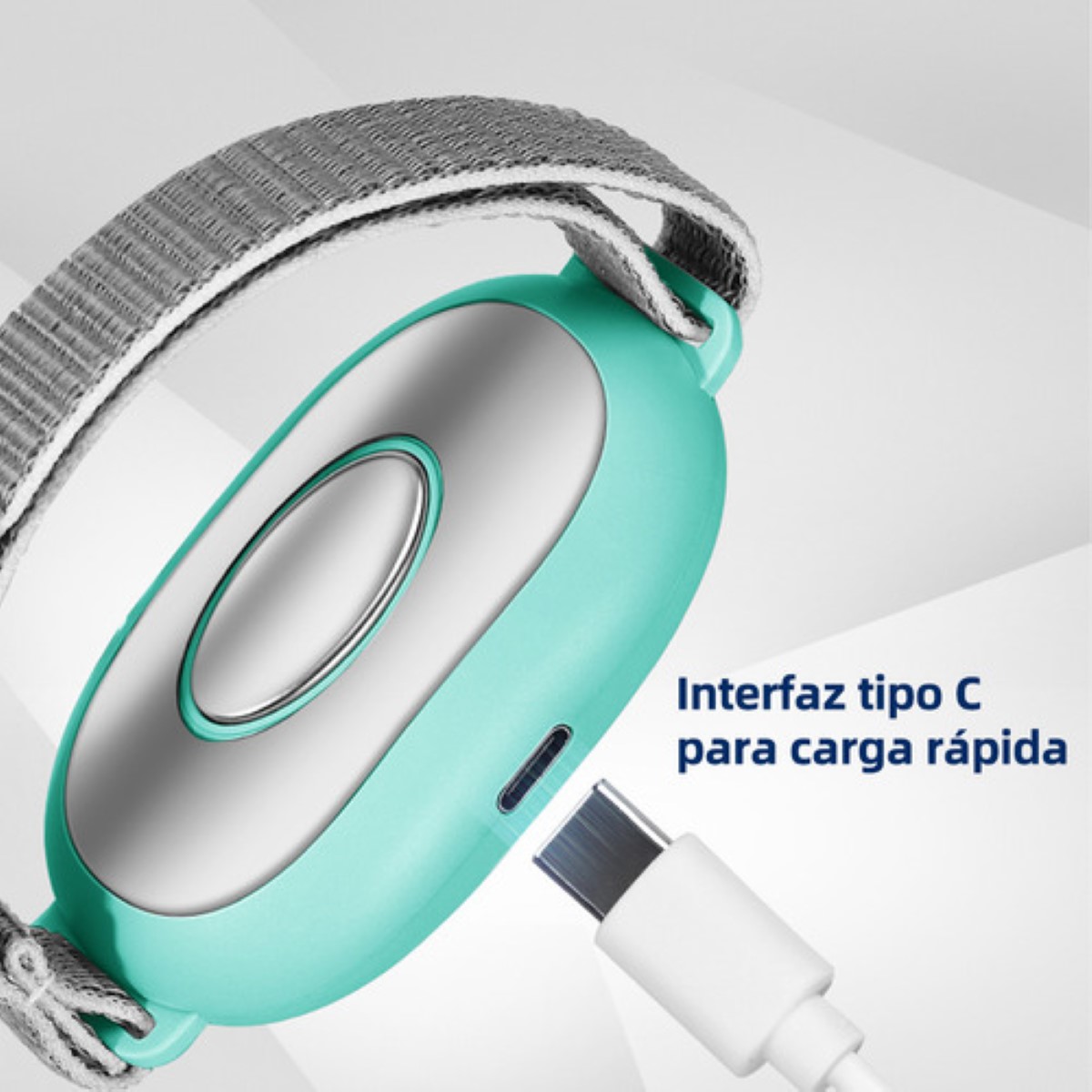 Neurocontrol Ansiedad Pazmental Ayuda Recargable Para Dormir AZUL CIELO