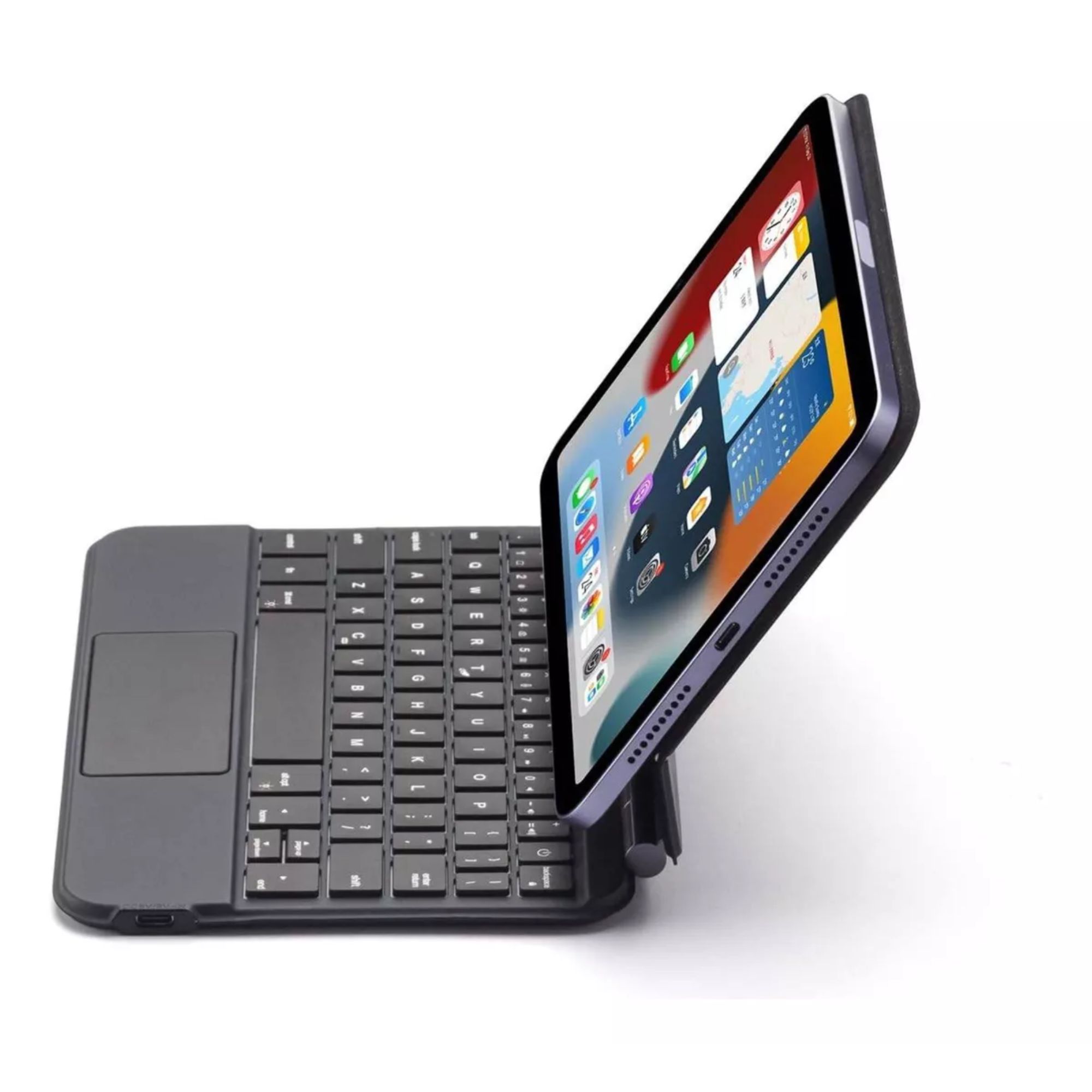 Funda Magic Keyboard Para iPad Mini 6/7 8.3 Teclado Español Color Negro