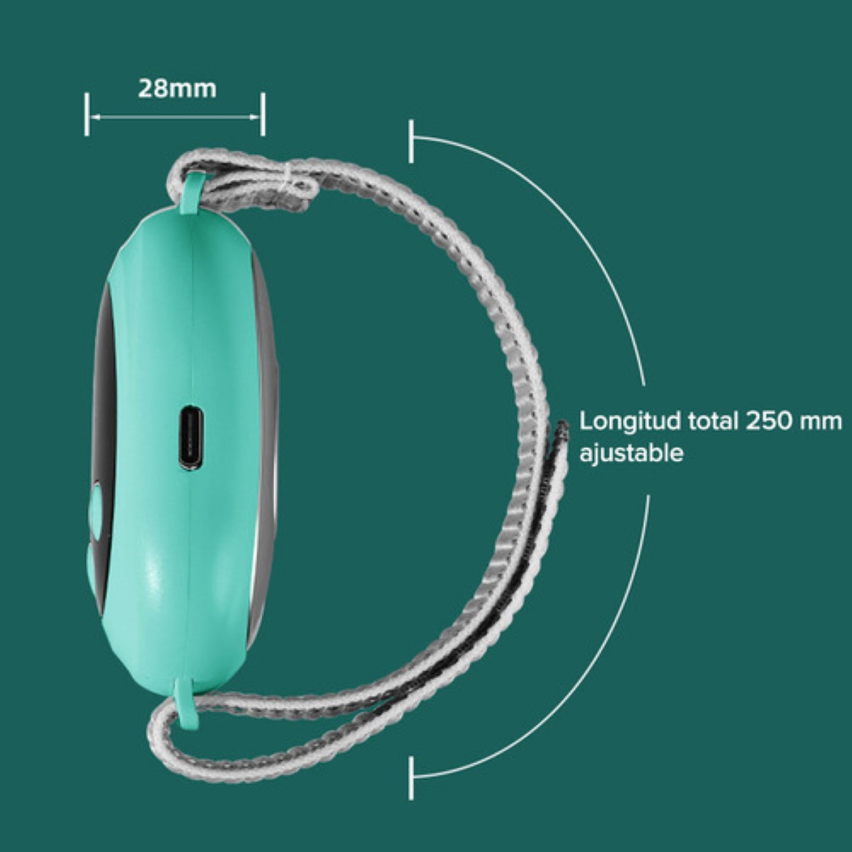 Neurocontrol Ansiedad Pazmental Ayuda Recargable Para Dormir AZUL CIELO