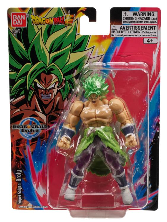 Dragon Ball Evolve Broly Super Saiyan Bandai Figura articulada de acción de 5"