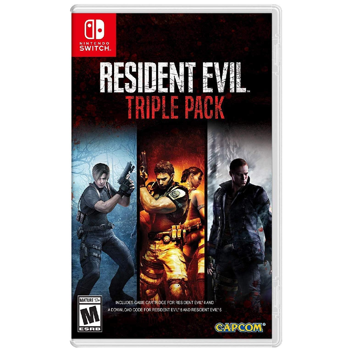 Nintendo Switch Juego Resident Evil Triple Pack