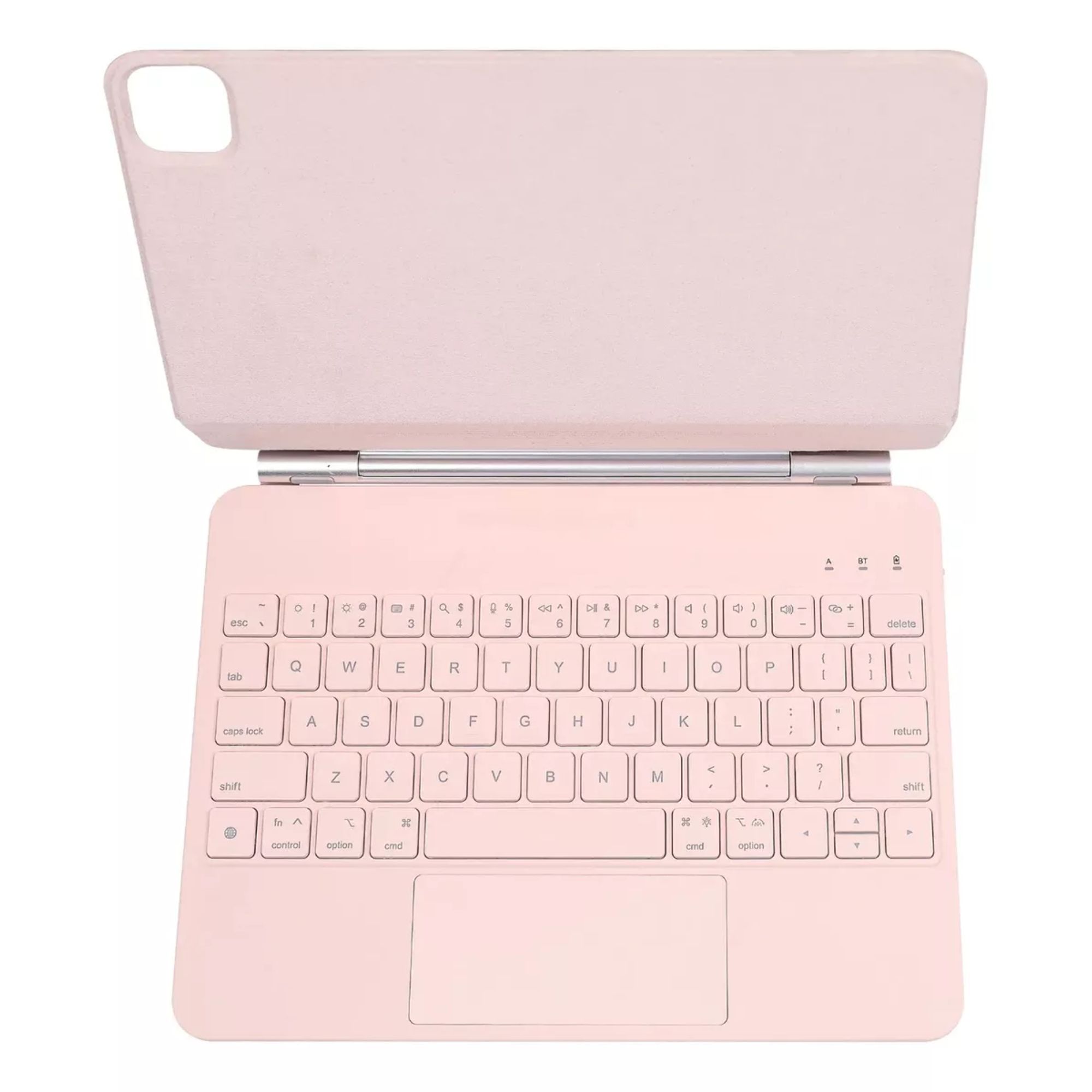 Funda Magic Keyboard Para iPad Pro 11 M4 Teclado Español Color Rosa