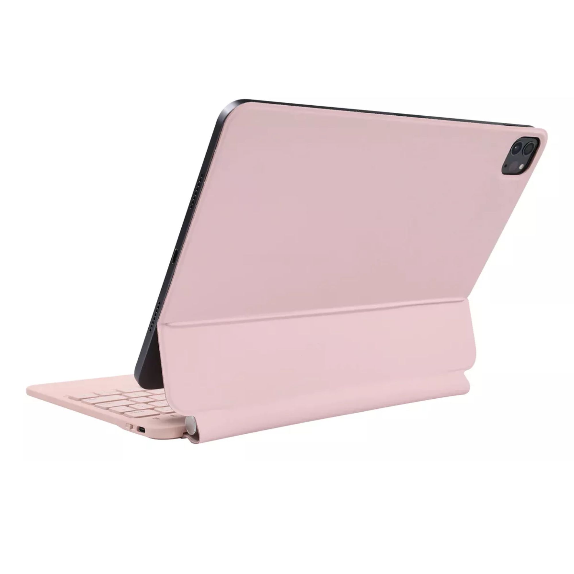 Funda Magic Keyboard Para iPad Pro 11 M4 Teclado Español Color Rosa