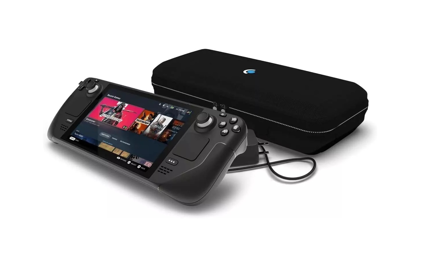 Consola Portátil de Videojuegos Valve Steam Deck de 512 Gb Pantalla Lcd Color Negro 