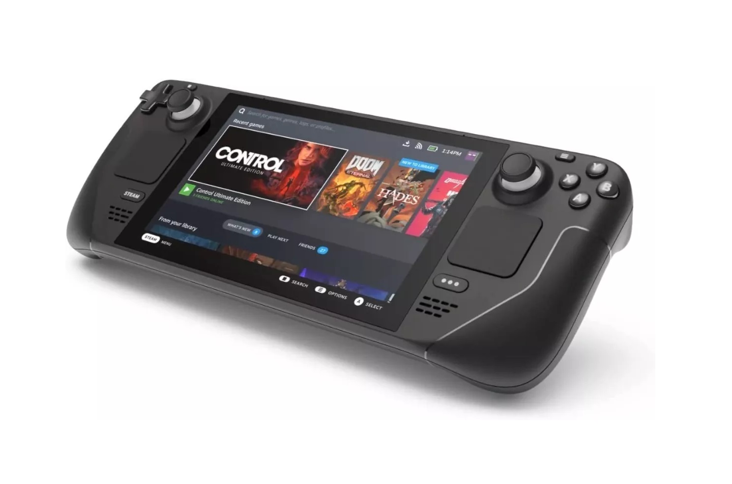 Consola Portátil de Videojuegos Valve Steam Deck de 512 Gb Pantalla Lcd Color Negro 