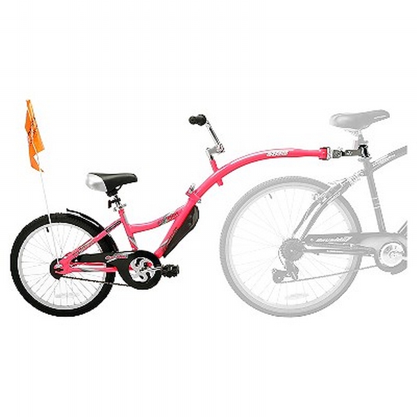Remolque Tandem Bicicleta WeeRide Kazam Rosa Pink