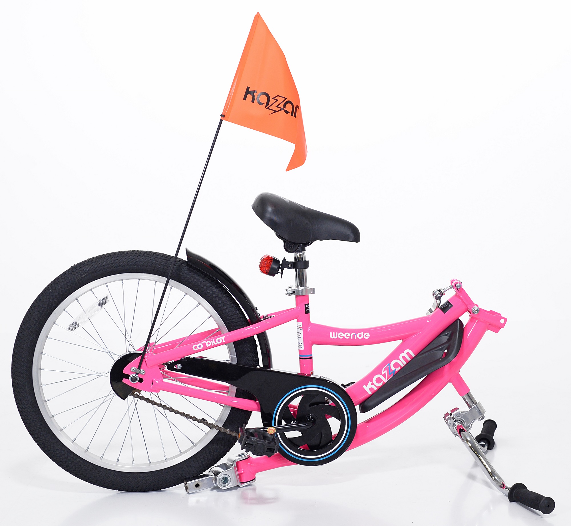 Remolque Tandem Bicicleta WeeRide Kazam Rosa Pink