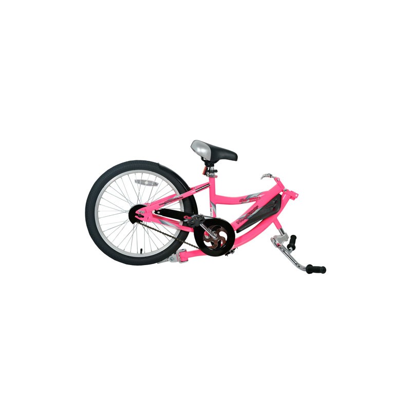 Remolque Tandem Bicicleta WeeRide Kazam Rosa Pink