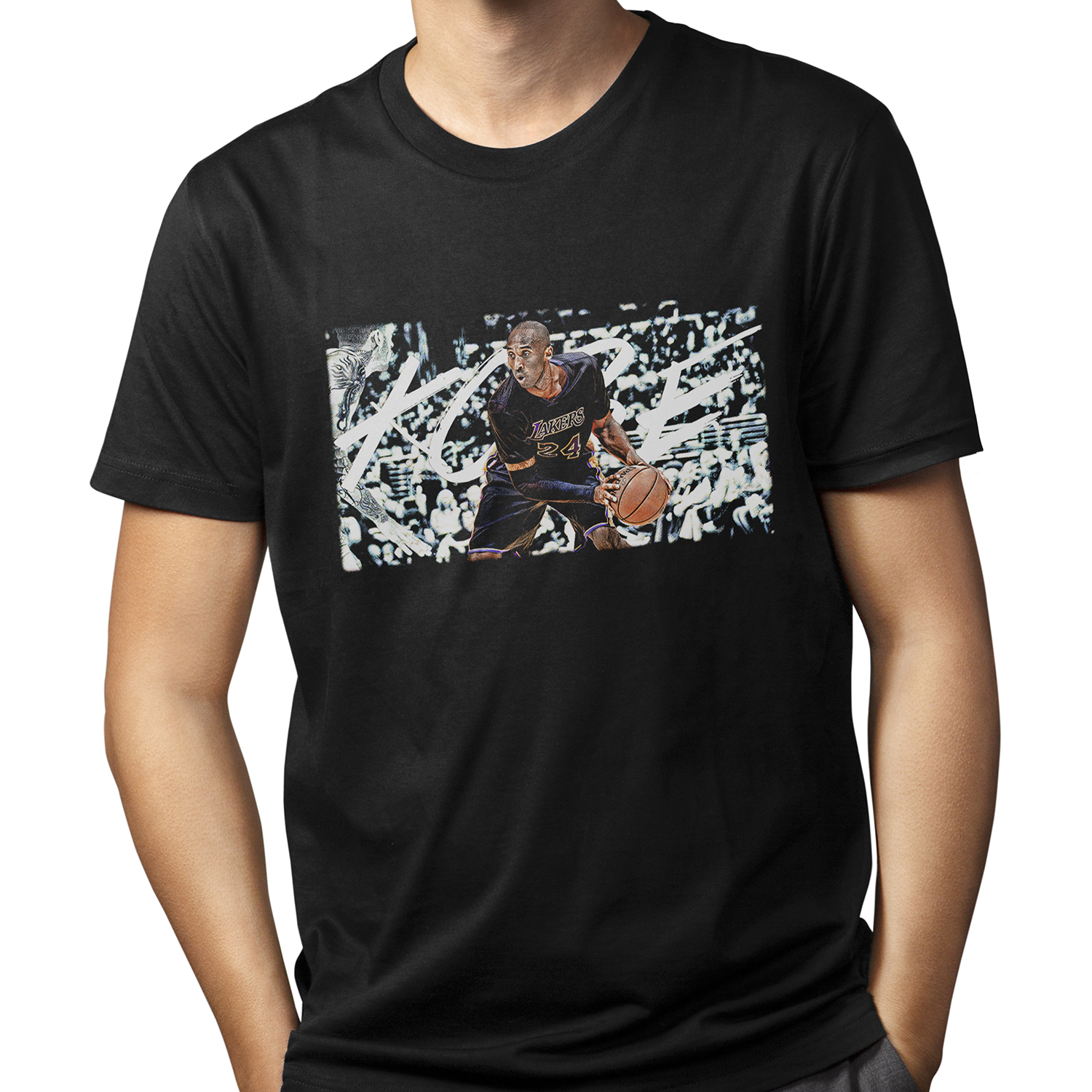 Playera para hombre Kobe Bryant Leyenda de los Lakers XOLO