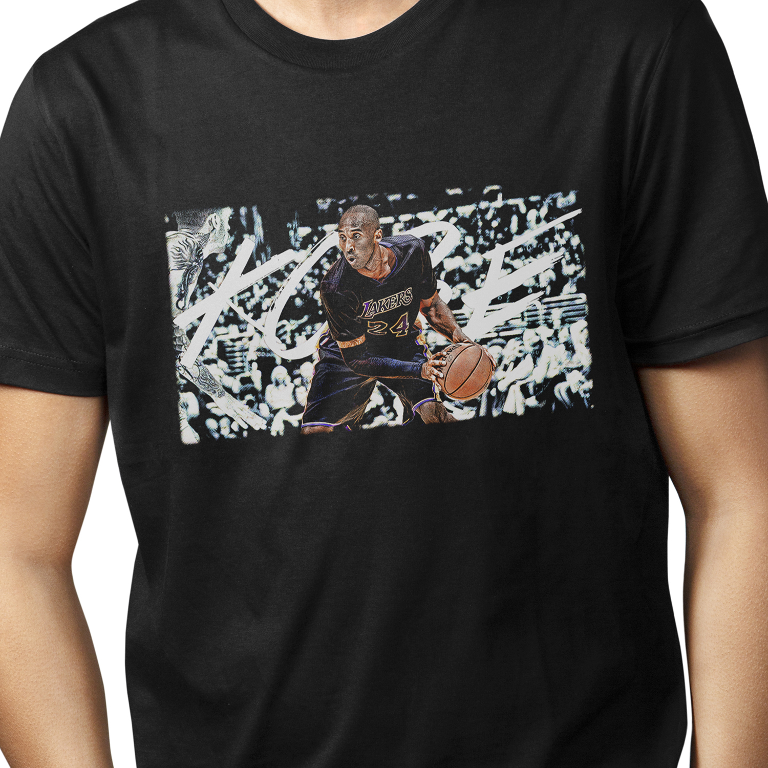 Playera para hombre Kobe Bryant Leyenda de los Lakers XOLO