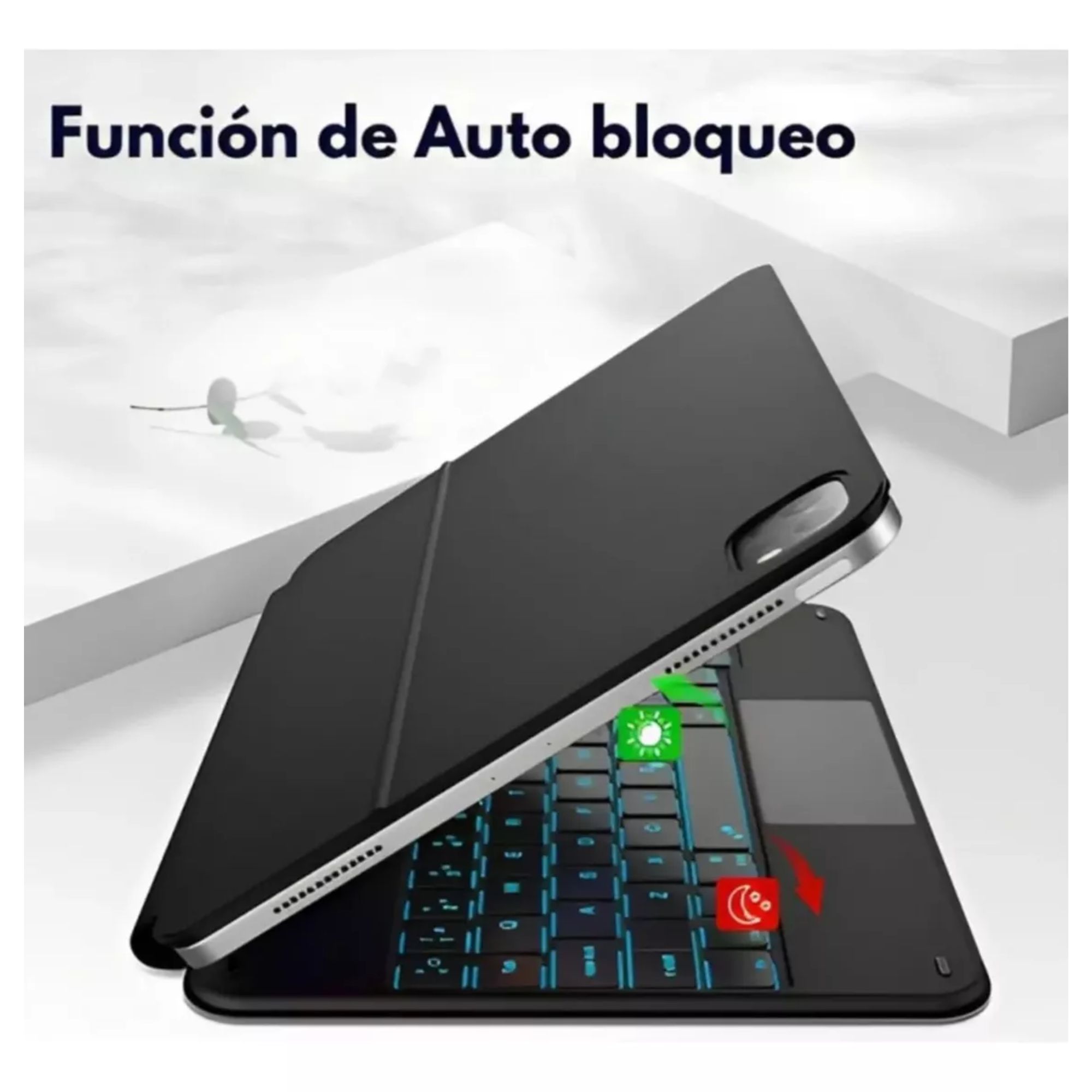 Funda Magic Keyboard Para iPad Pro 13 M4 Teclado Español Color Blanco