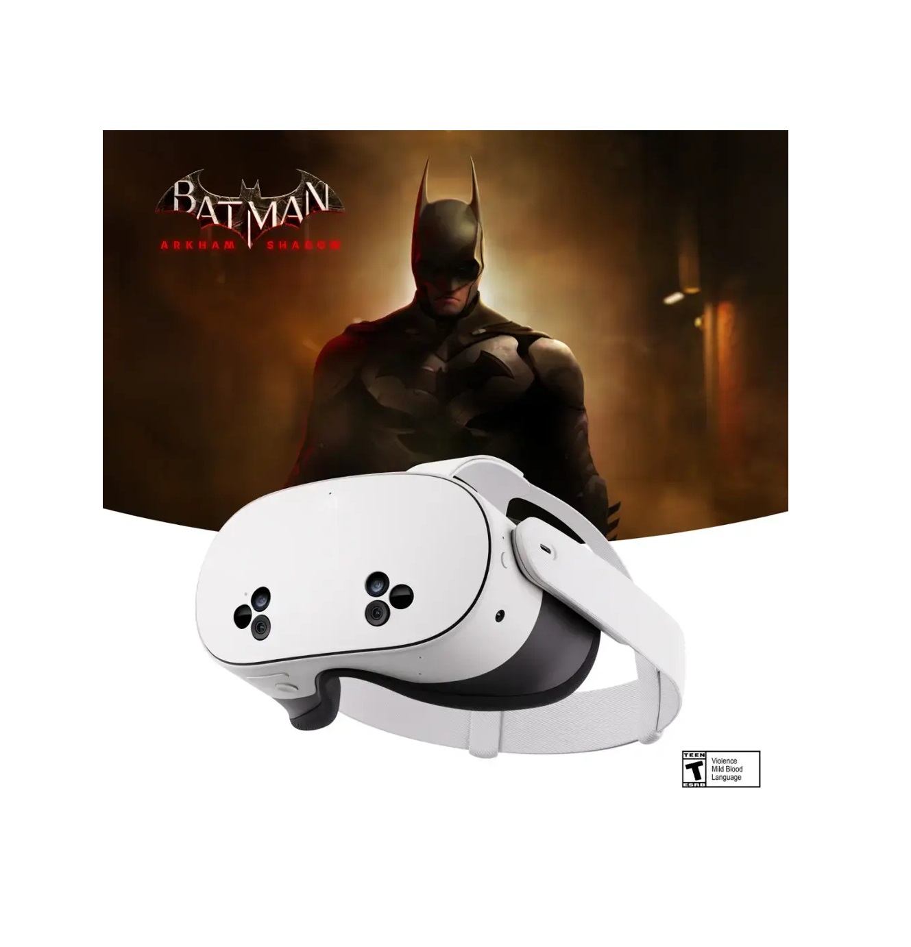 Meta Quest 3S 256 Gb Con Juego Batman Arkham Shadow Color Blanco Modelo 1000209 01