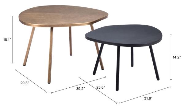 Mesa de Centro Castelo Dorado - Kessa