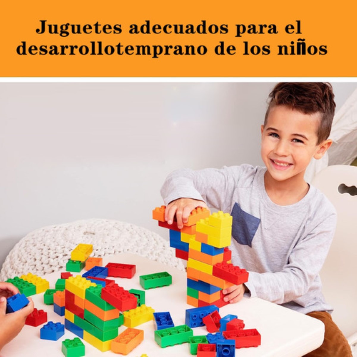 Bloques De Construcción De Juguetes En Bolsas, 300 Pzs colores