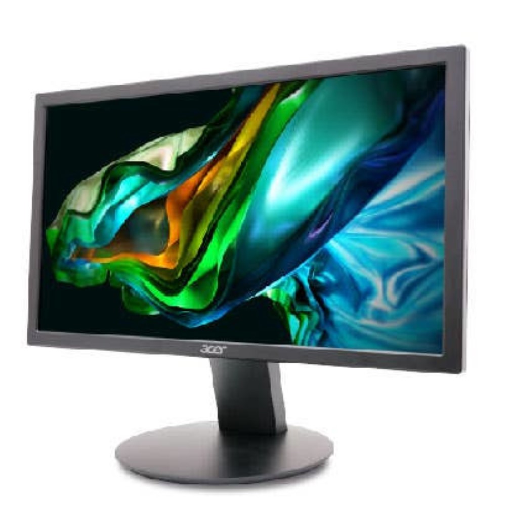 Monitor Acer E200Q bi LED 19.5", HD, 75Hz, HDMI, Negro. 