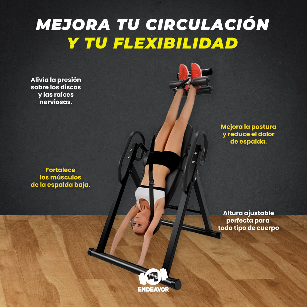 Tabla Inversión Gravedad Rehabilitación Ajustable Cinturón