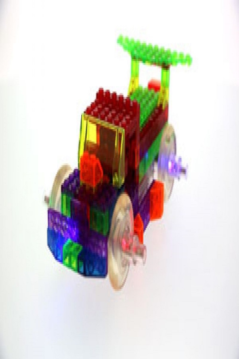 Juguete de construccion  Camion 8 en 1 Laser Pegs