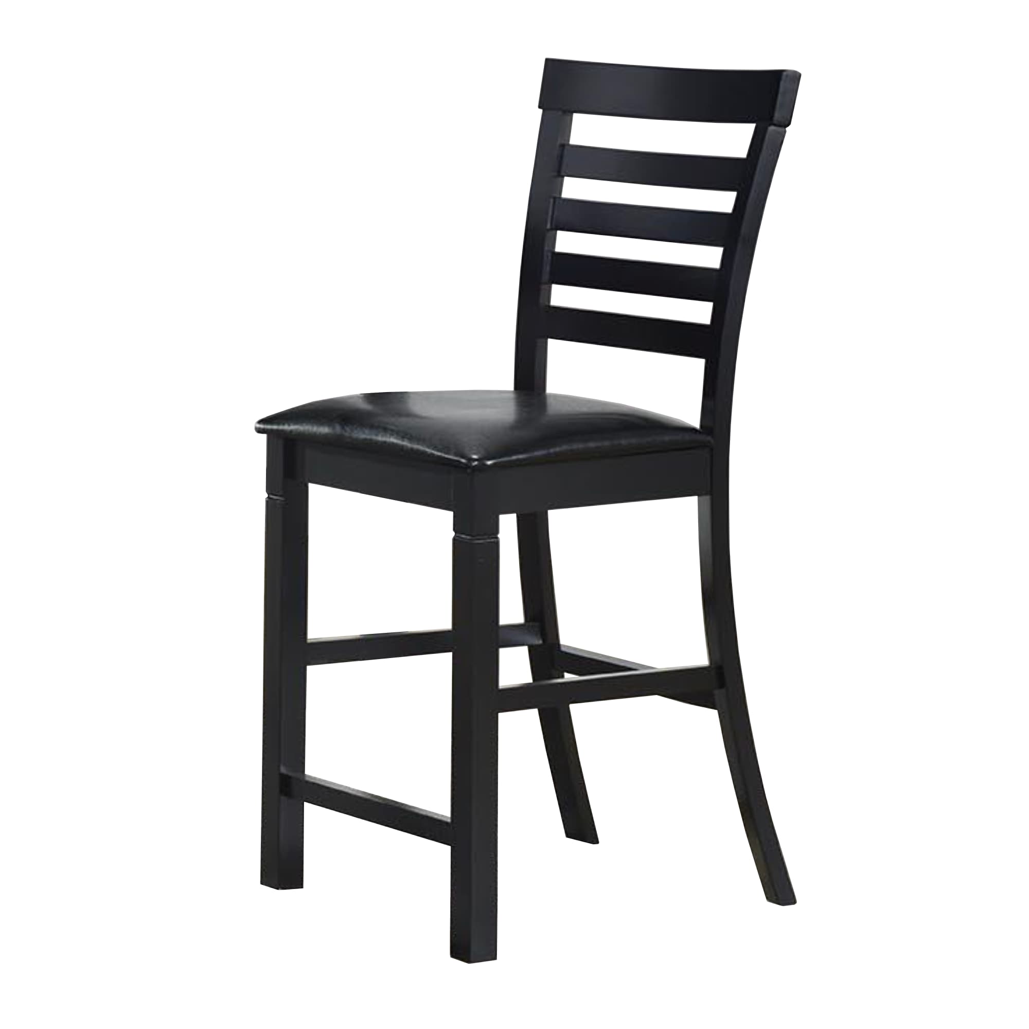 Comedor Cuadrado Alto 4 Sillas Evangeline Madera Solida