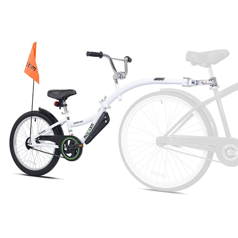 Remolque Copilot WeeRide Kazam tandem  Blanco