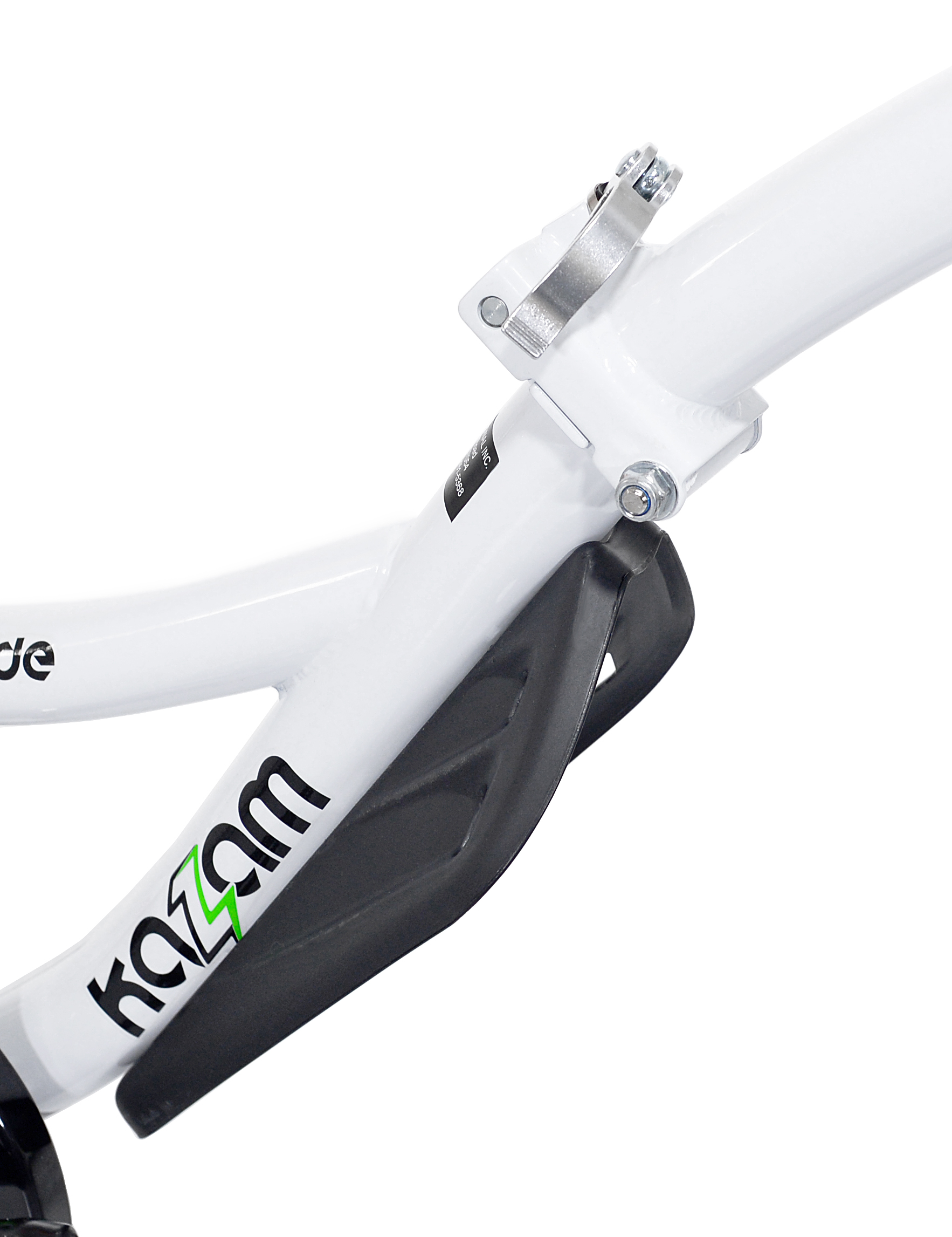 Remolque Copilot WeeRide Kazam tandem  Blanco