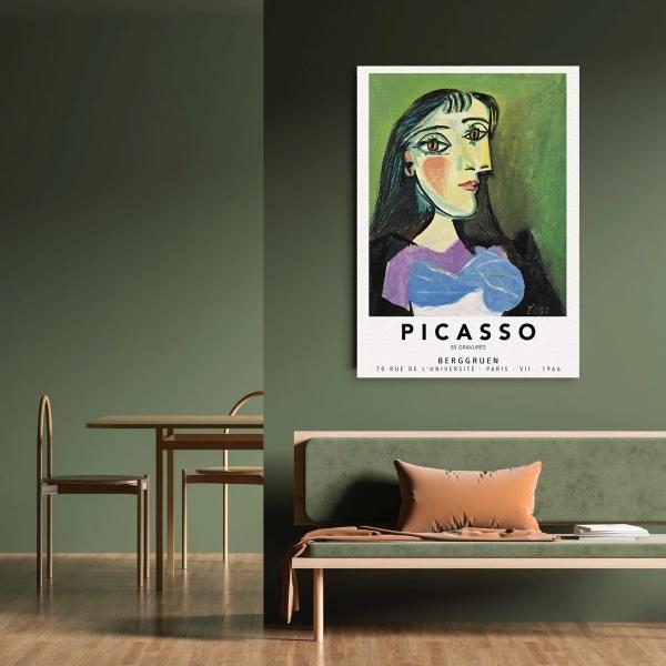 Cuadros Picasso Abstractos Minimalista Modernos Canvas Museo