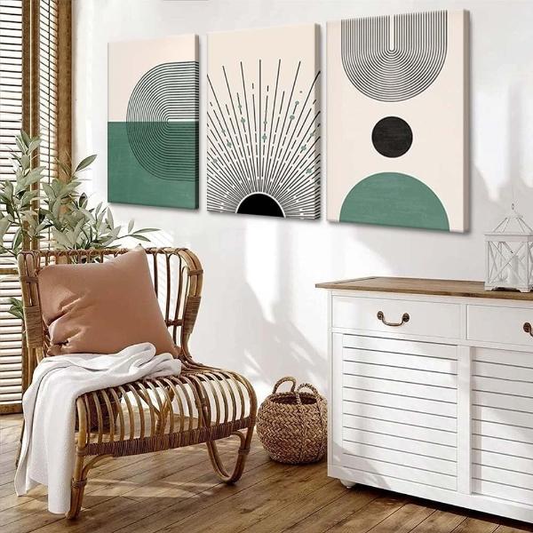 Cuadros Decorativos Modernos Minimalist Lineal Canvas Grueso