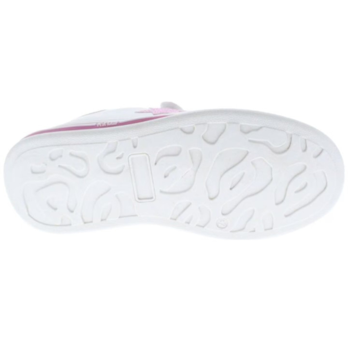 Tenis Swiss Navy Para Niña - Velcro - Blanco con estrella rosa