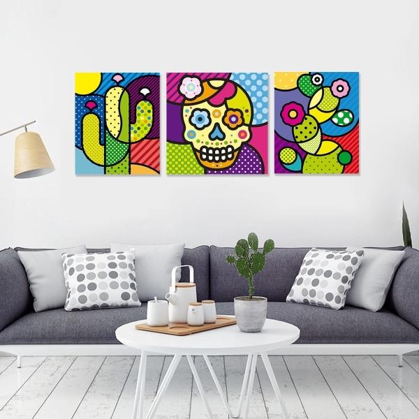 Cuadros De Superheroes Comics Retro Marvel En Lienzo Canvas