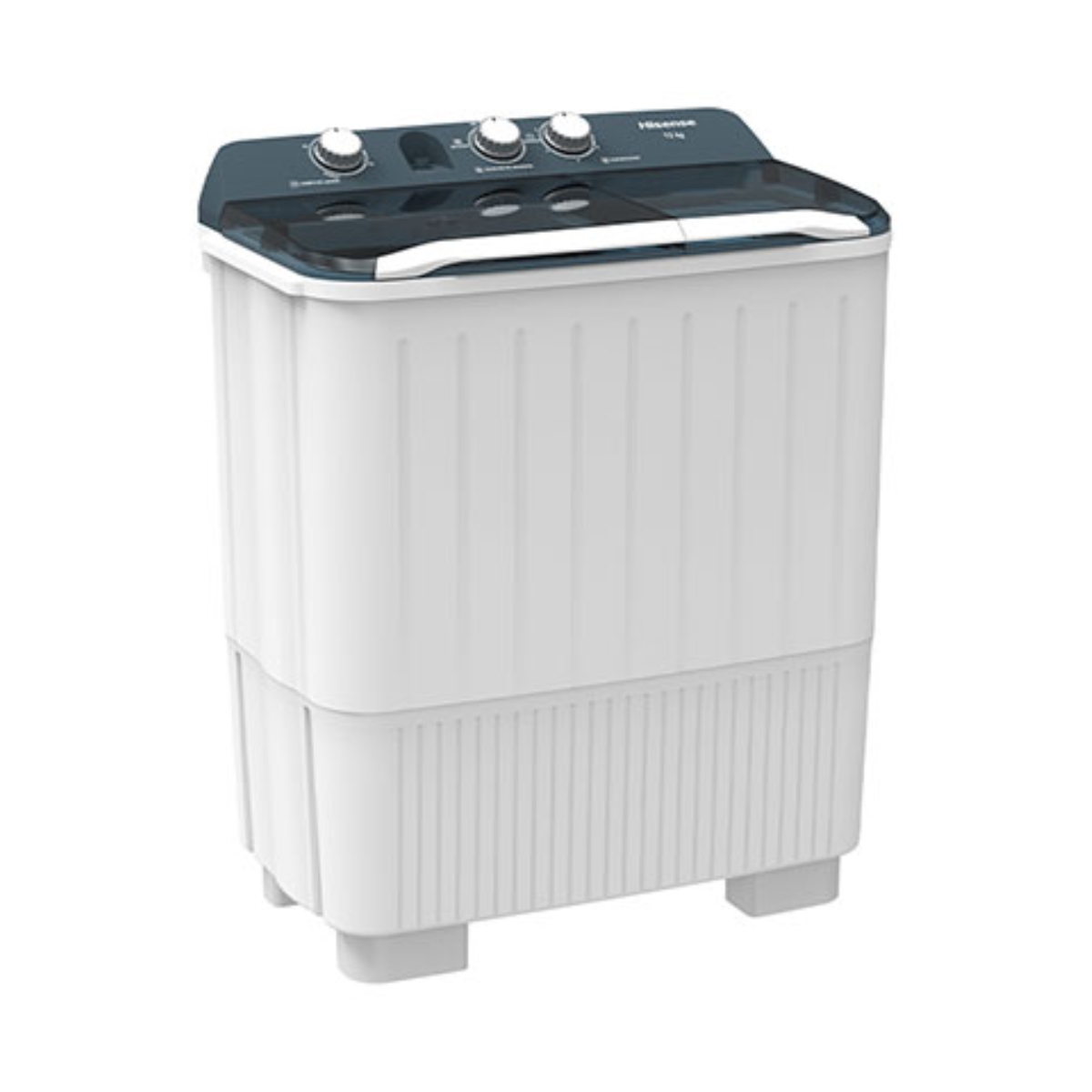 Lavadora Hisense WSA1301P 13 Kg Doble Tina Blanca ORTY* ENTREGA SÓLO VÁLIDA EN LA CIUDAD DE MÉXICO Y ZONA METROPOLITANA-.