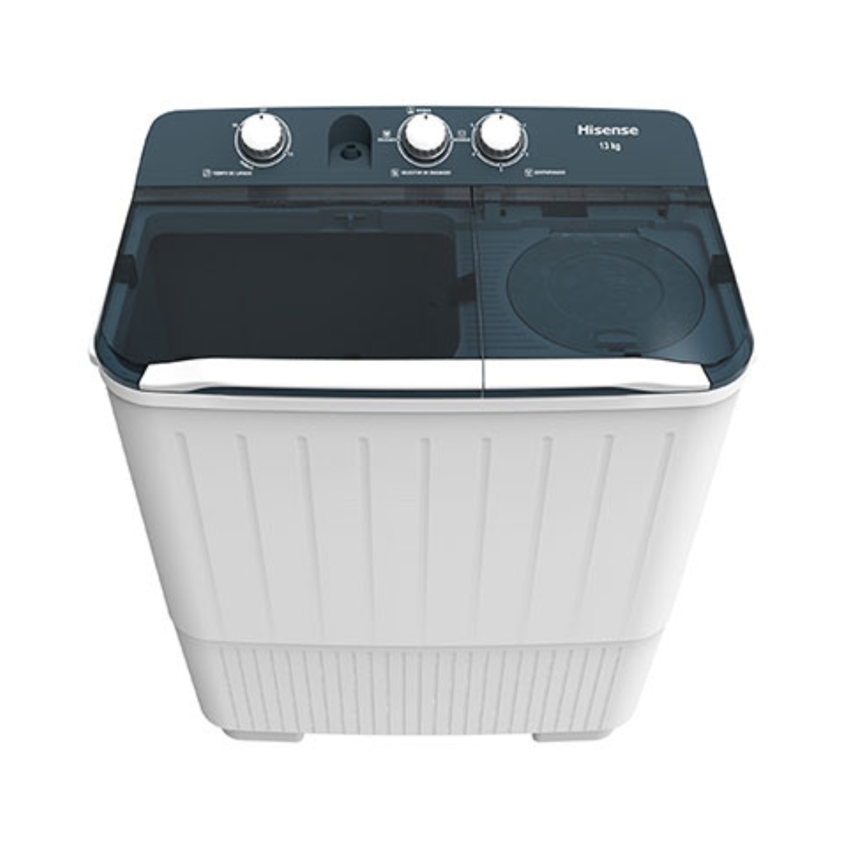 Lavadora Hisense WSA1301P 13 Kg Doble Tina Blanca ORTY