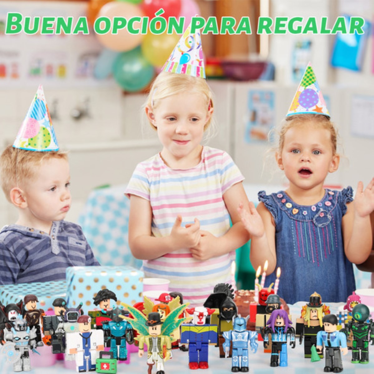 24 Piezas Virtual World Roblox Building Block Muñeca ESTILO 5