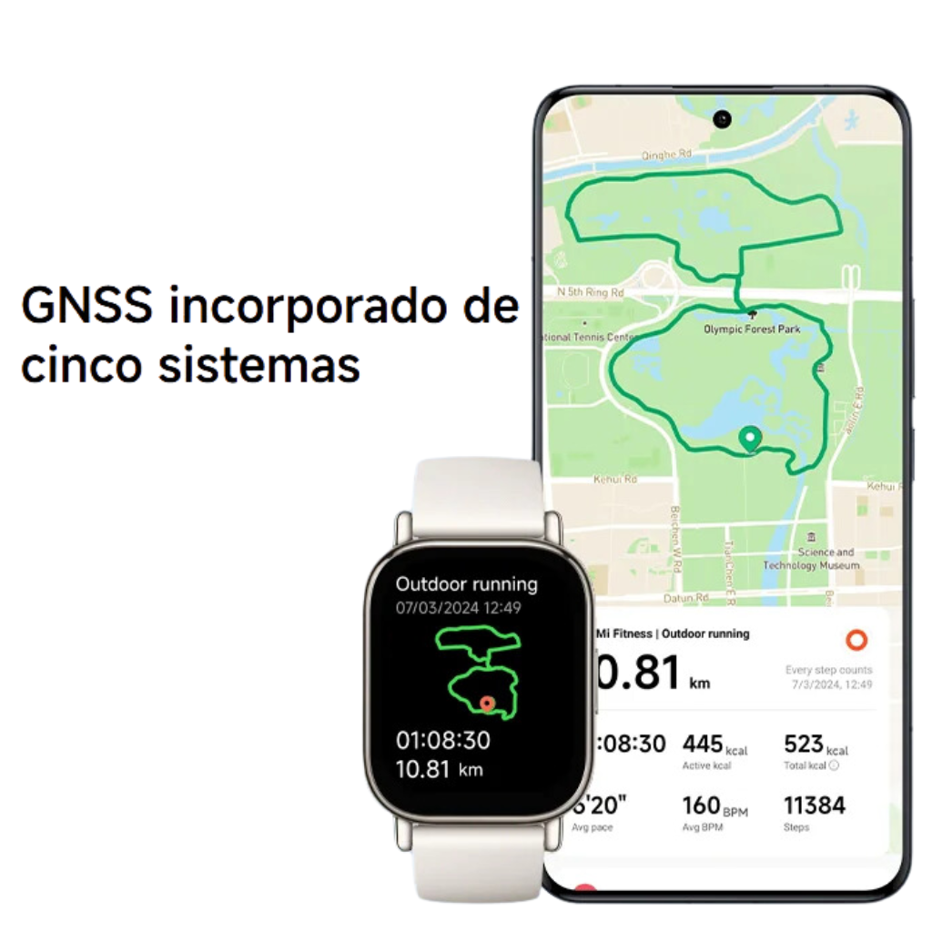 Xiaomi Smartwatch Redmi Watch 5 Lite con Audífonos Bluetooth Sabala ST-766
