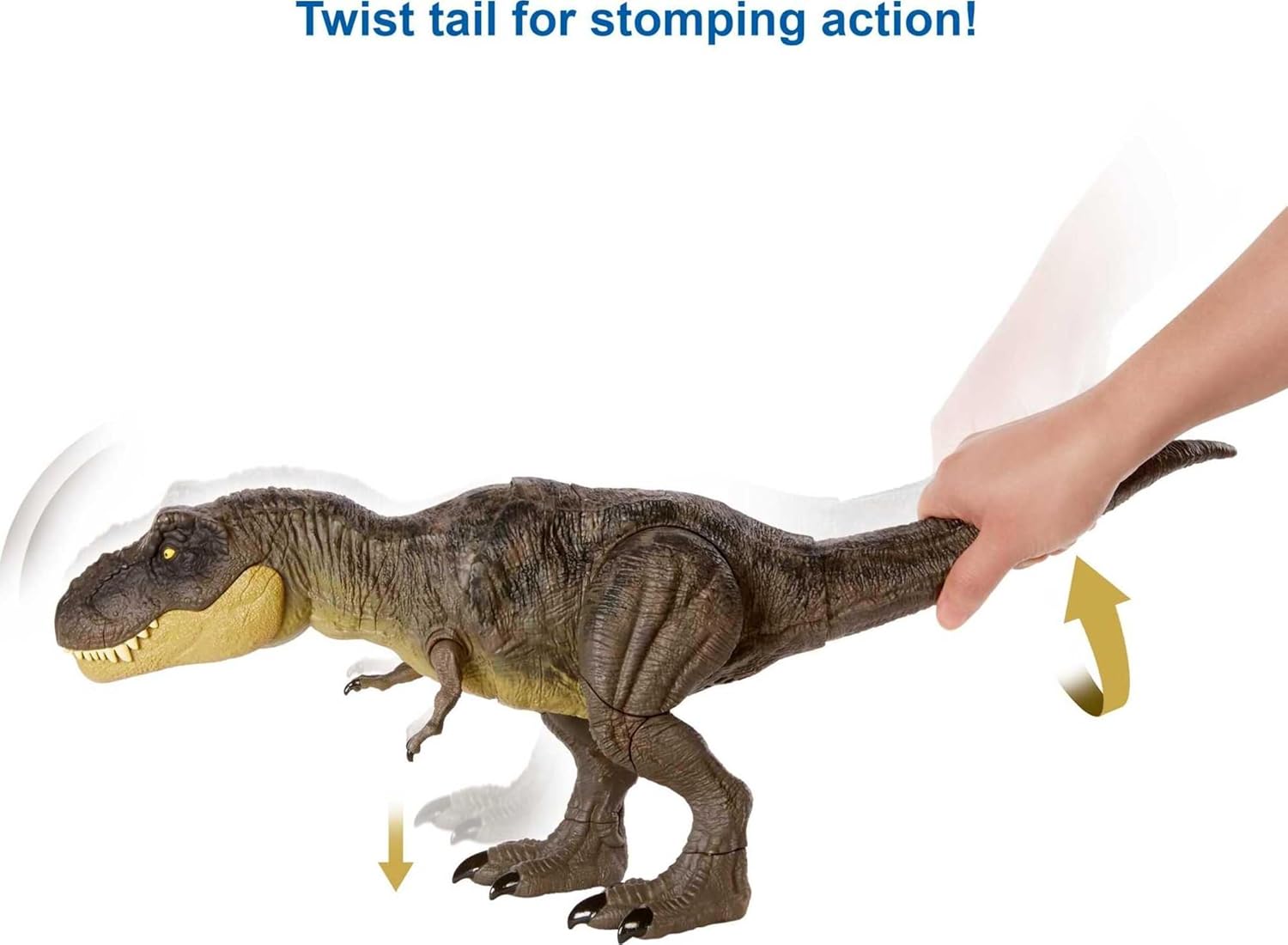 Tyrannosaurus Rex Stomp 'N Escape dinosaurio Camp Cretácico Jurassic World Mattel