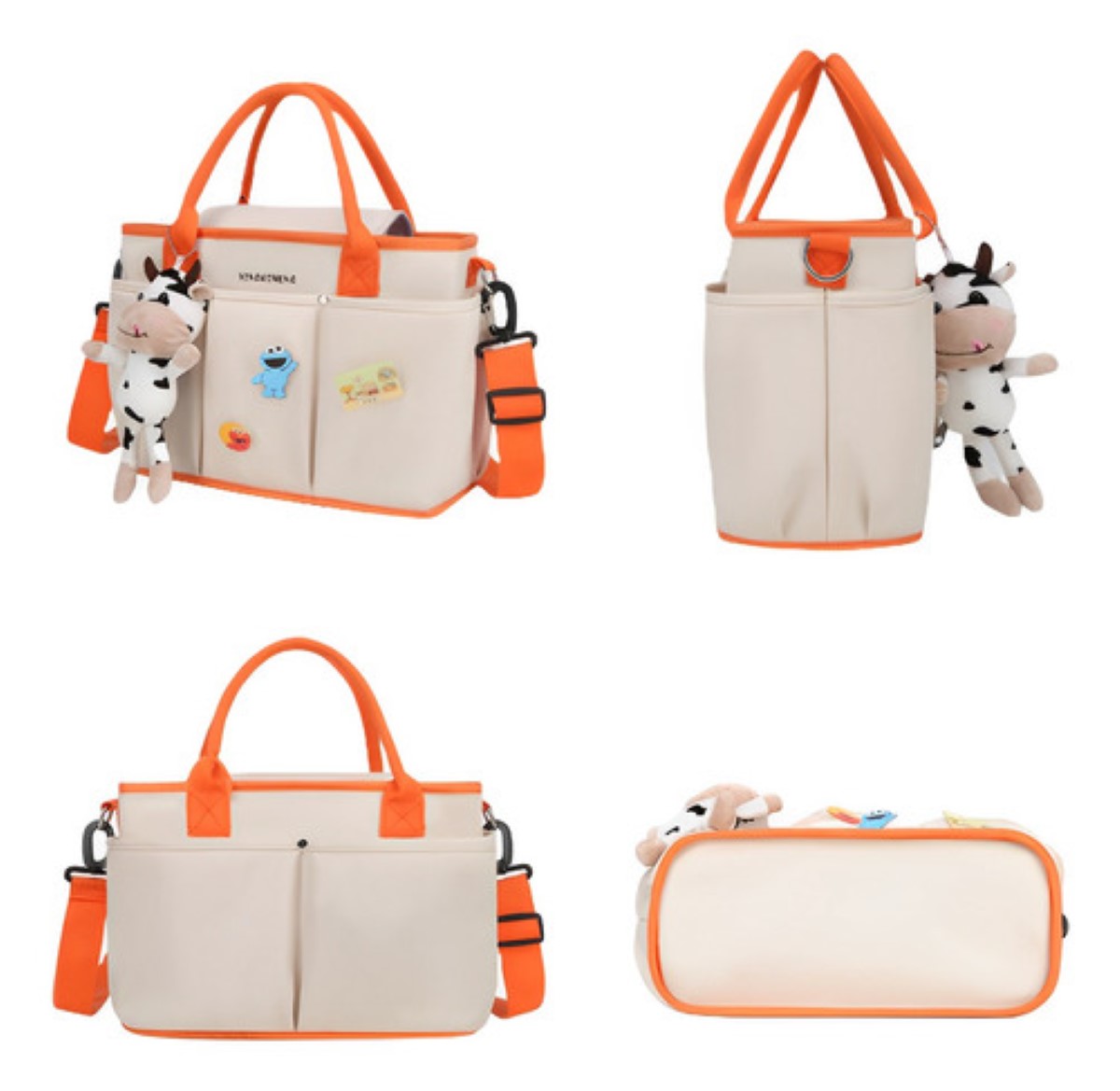 Pañaleras Mochila Modernas Para Bebe Viaje Multiuso Azul acero