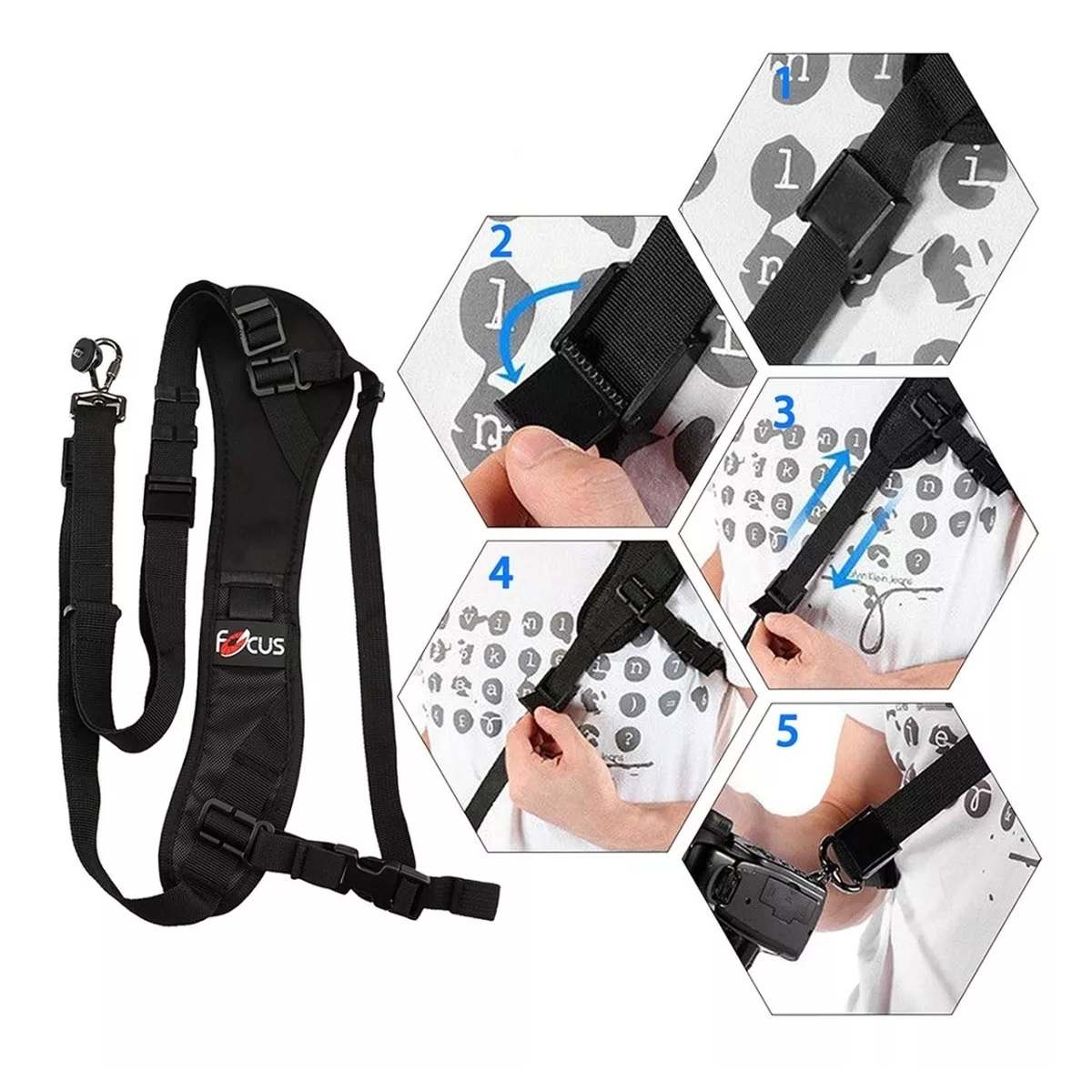 Correa Camara Accesorios Porta Fotograficas Hombro Rapida