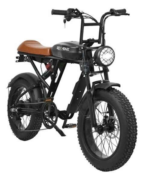 Bicicleta Electrica 7 Velocidades 48km/h Montaña Super Potente Adultos Negro Centurfit