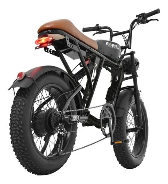 Bicicleta Electrica 7 Velocidades 48km/h Montaña Super Potente Adultos Negro Centurfit