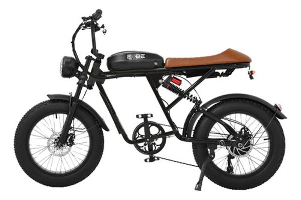 Bicicleta Electrica 7 Velocidades 48km/h Montaña Super Potente Adultos Negro Centurfit