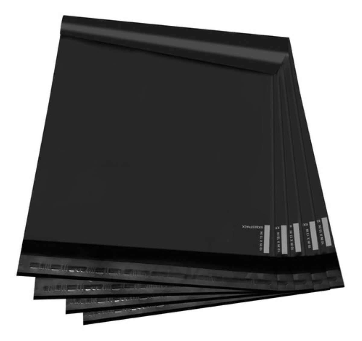 100 Bolsas Sobres De Plástico Para Envíos Paquetería 25*35 cm NEGRO