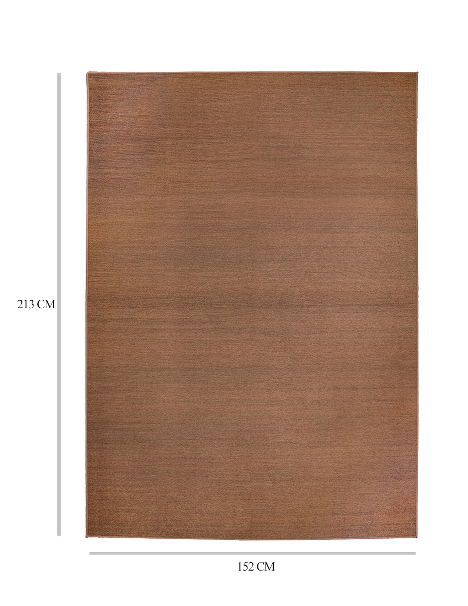 Tapete Alfombra Decorativo lavable color espresso macizo - Fine Art Tj