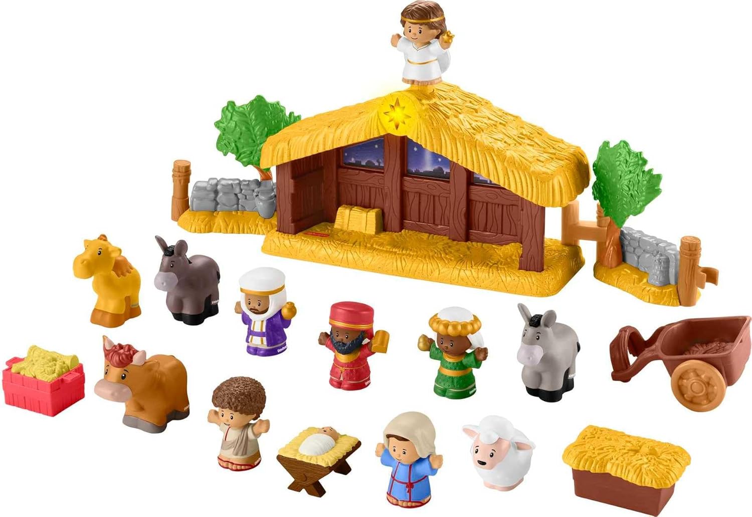 Fisher-Price Little People Nacimiento con Luz y Sonido deJuguete