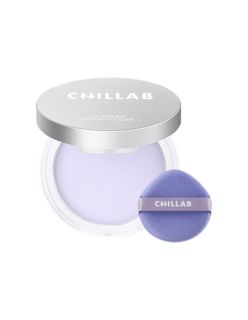 Polvo para rostro matificante Chillab Matte de lavanda 10g 