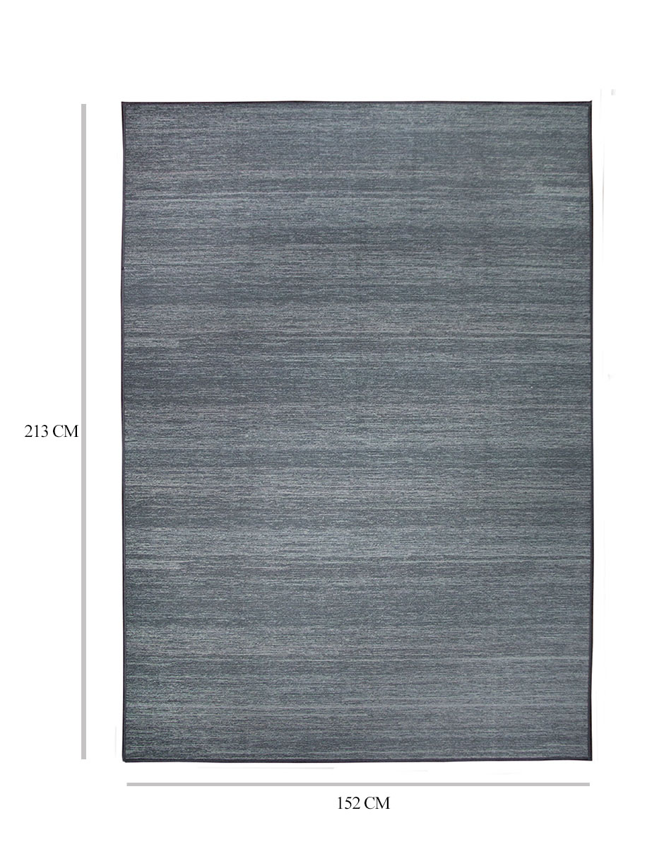 Tapete Alfombra Decorativo Lavable Gris Sólido - Fine Art Tj