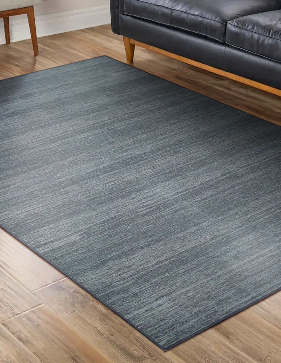 Tapete Alfombra Decorativo Lavable Gris Sólido - Fine Art Tj