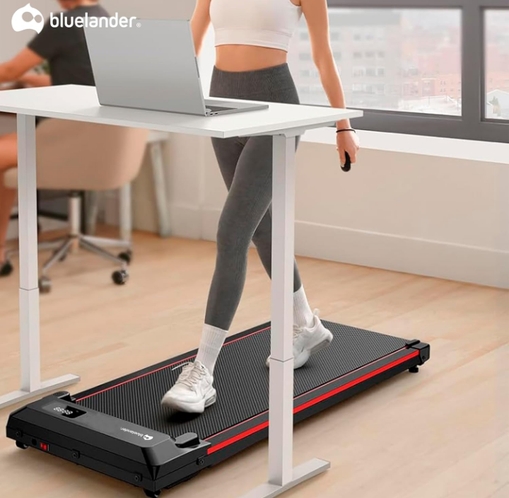 Caminadora walking pad bluelander electrica control remoto ajustable 