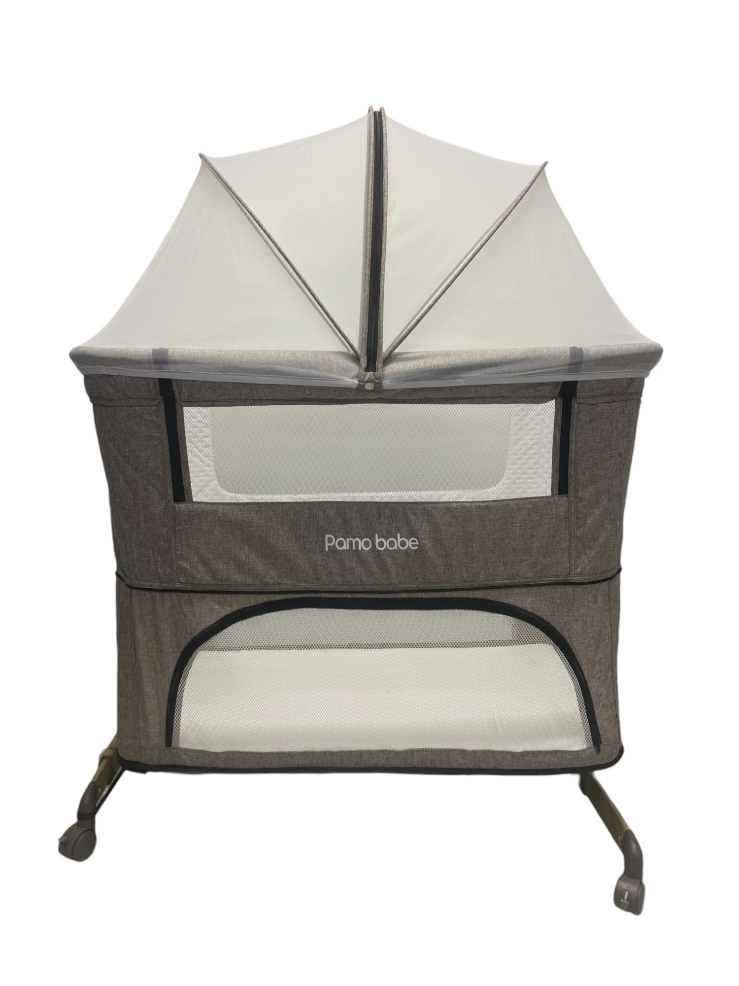 Cuna Moisés Colecho Pamo Babe Convertible A Corral 3 En 1 beige
