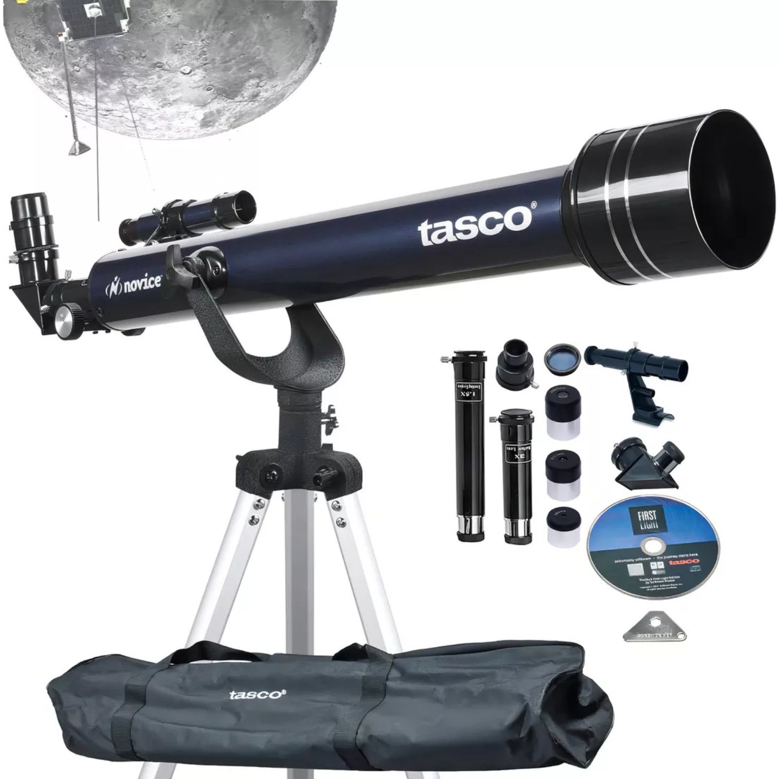 Telescopio Tasco Novice 60x700 Az Portátil