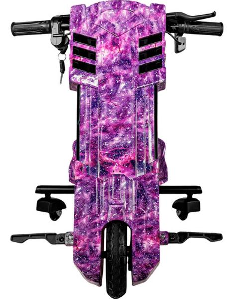 Crazy Kart Triciclo Electrico Niños Drifter Giro 360 +8 Años Morado E-Be