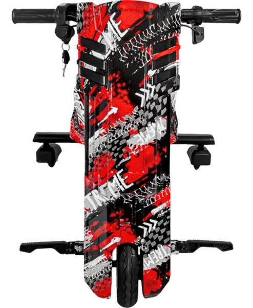 Crazy Kart Triciclo Electrico Niños Drifter Giro 360 Rojo E-Be